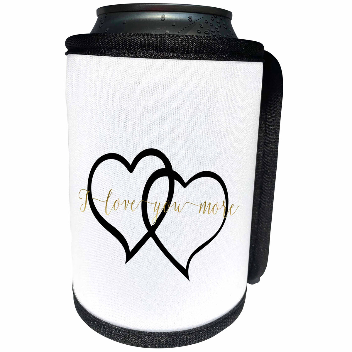 3dRose PS Inspiration - I Love You More Hearts - Can Cooler Bottle Wrap (cc_265689)