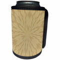 3dRose SmudgeArt Pattern Designs - Earth Tone Zoom Pattern - Can Cooler Bottle Wrap (cc_26589)