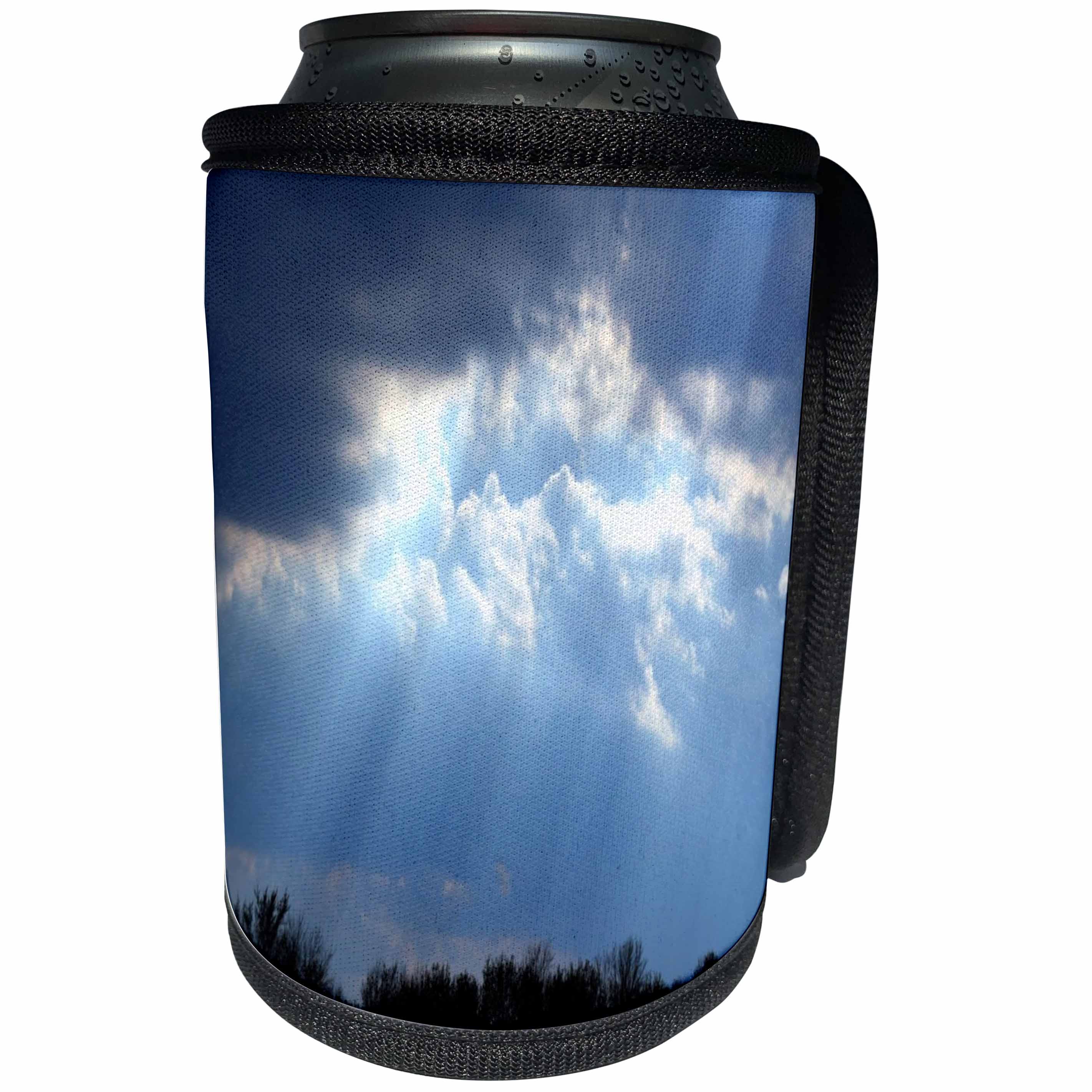 3dRose SmudgeArt Photography Art Designs - Heavenly Rays - Can Cooler Bottle Wrap (cc_26619)