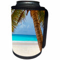 3dRose Sven Herkenrath Nature - Holiday and Travel Ocean Sea Life Palm Tree Nature - Can Cooler Bottle Wrap (cc_266210)