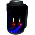 3dRose Sven Herkenrath Christmas - Christmas Candles for The Next Celebration Xmas Season - Can Cooler Bottle Wrap (cc_266220)