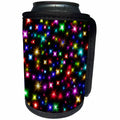 3dRose Sven Herkenrath Abstract - Pattern Design of Colorful Stars Fantasy Style - Can Cooler Bottle Wrap (cc_266230)