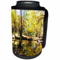 3dRose Jos Fauxtographee- Whipple Trail Head Stream - The Whipple trail head in Dixie National Forest with fall foliage - Can Cooler Bottle Wrap (cc_266343)