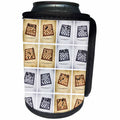 3dRose Alexis Photography - Objects - Sixteen undisputable world chess champions. Winning games positions - Can Cooler Bottle Wrap (cc_267157)