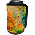 3dRose Alexis Photography - Texture - Abstract of painting palette, bright vibrant colors - Can Cooler Bottle Wrap (cc_267313)