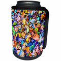 3dRose Alexis Photography - Seasons Autumn - Colorful fallen leaves on the ground. Autumn season - Can Cooler Bottle Wrap (cc_267348)