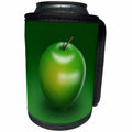 3dRose 777images Designs Graphic Design Fruit - Delicious green apple digital representation of fruit - Can Cooler Bottle Wrap (cc_26779)