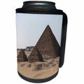 3dRose Angelique Cajam Egypt - The Great Pyramids four - Can Cooler Bottle Wrap (cc_26807)