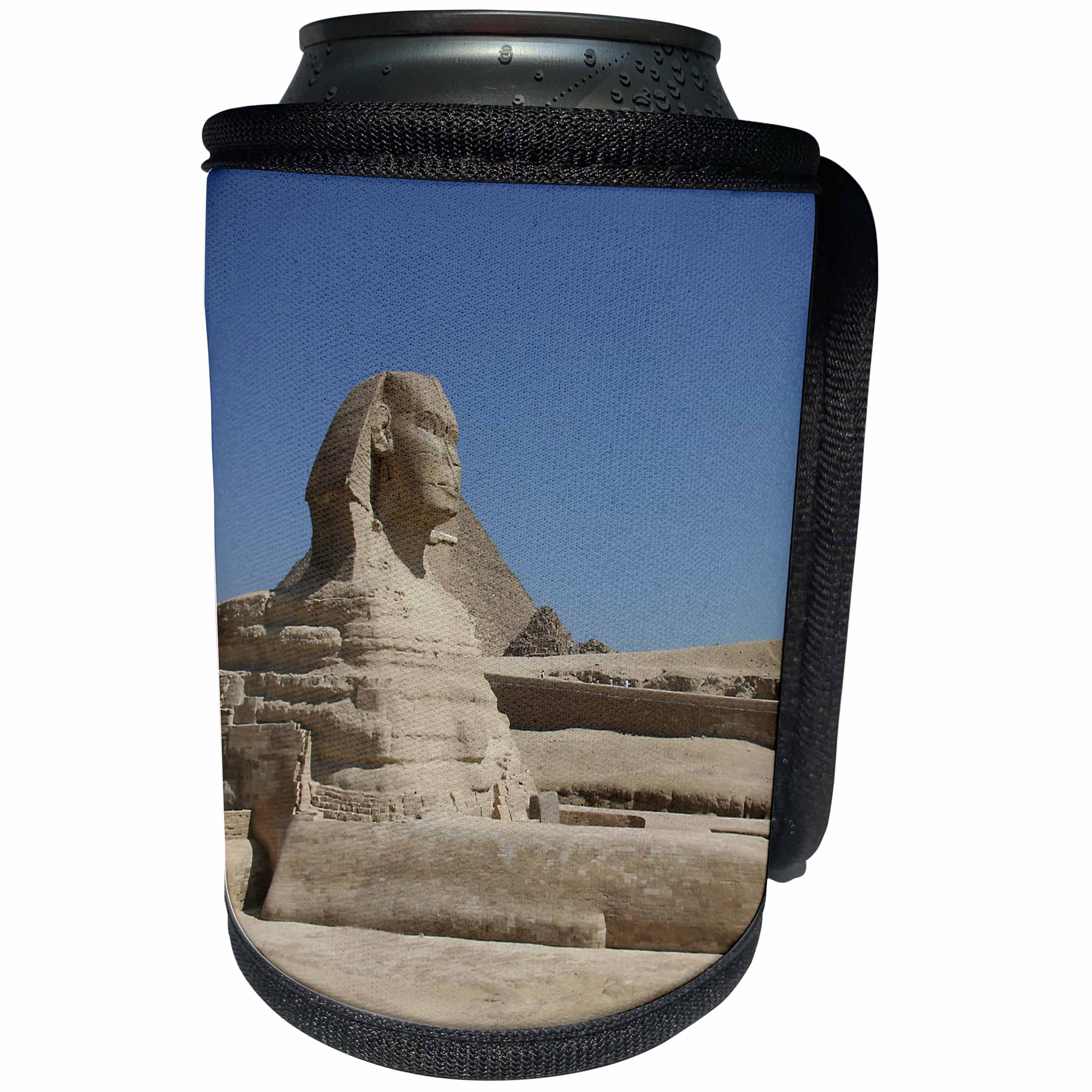 3dRose Angelique Cajam Egypt - Sphinx - Can Cooler Bottle Wrap (cc_26810)