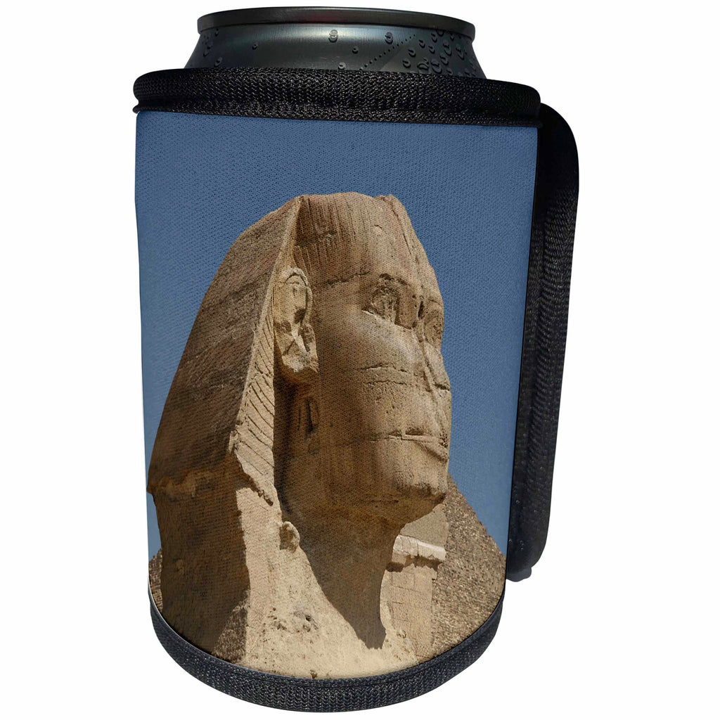 3dRose Angelique Cajam Egypt - Sphinx up close - Can Cooler Bottle Wrap (cc_26811)