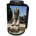 3dRose Angelique Cajam Egypt - Egyptian Statutes - Can Cooler Bottle Wrap (cc_26813)