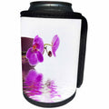 3dRose Andrea Haase Nature Photography - Orchid Flower Zen Style With Water Photography - Can Cooler Bottle Wrap (cc_268199)