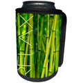 3dRose Andrea Haase Nature Photography - Green Bamboo Sticks With Word Relax Photography - Can Cooler Bottle Wrap (cc_268202)