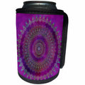 3dRose Andrea Haase Art Illustration - Detailed Purple Mandala Illustration - Can Cooler Bottle Wrap (cc_268256)