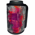 3dRose Andrea Haase Inspirational Typography - Modern Art With Quote Close The Door That No Longer Leads Somewhere - Can Cooler Bottle Wrap (cc_268341)
