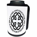 3dRose Carsten Reisinger - Illustrations - Celtic Fatherhood Knot Father and Daughter A Bond for Eternity - Can Cooler Bottle Wrap (cc_268560)