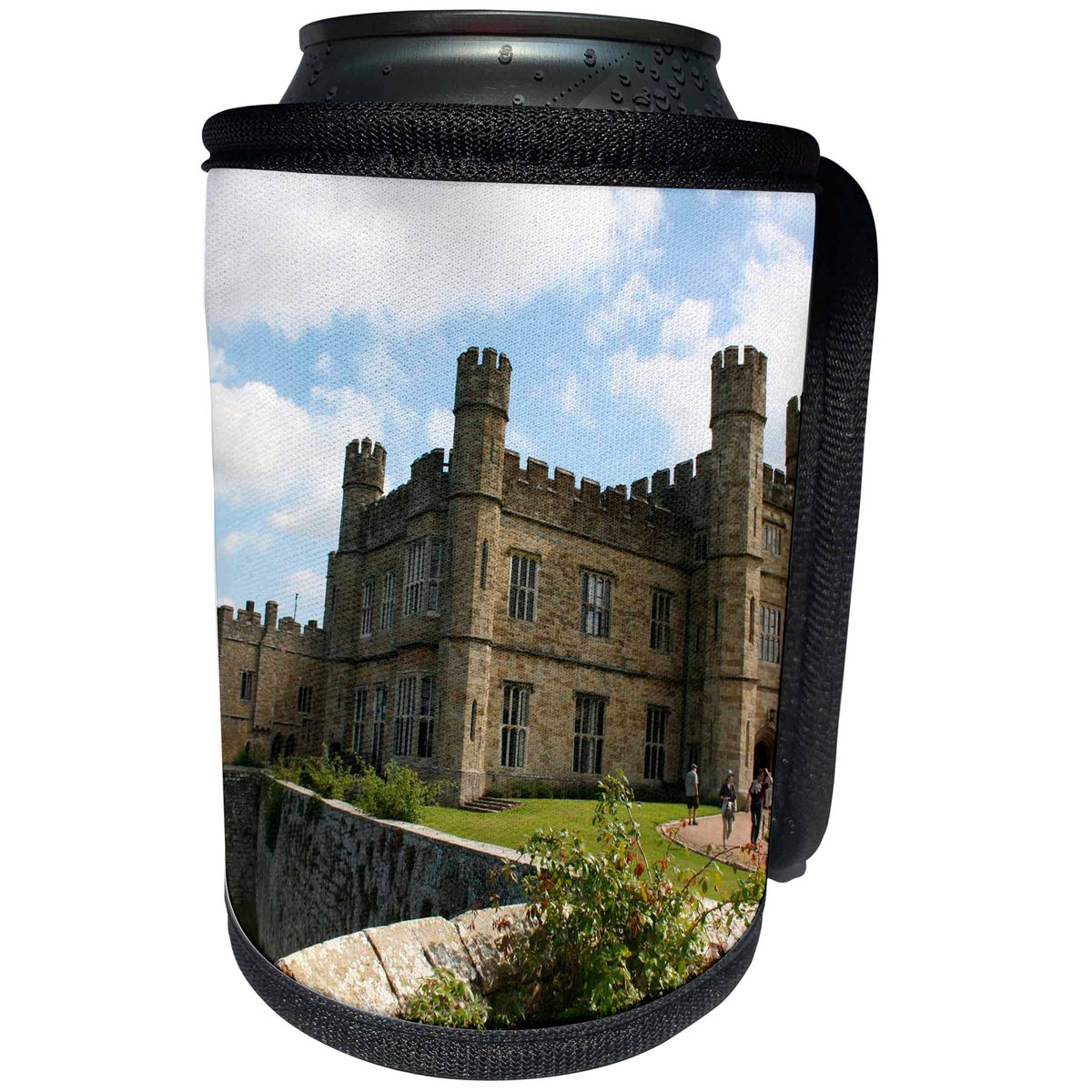 3dRose Cities Of The World - Leeds Castle, England - Can Cooler Bottle Wrap (cc_268589)