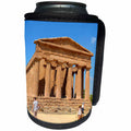 3dRose Cities Of The World - Valle dei Templi In Agrigento, Sicily, Italy - Can Cooler Bottle Wrap (cc_268616)