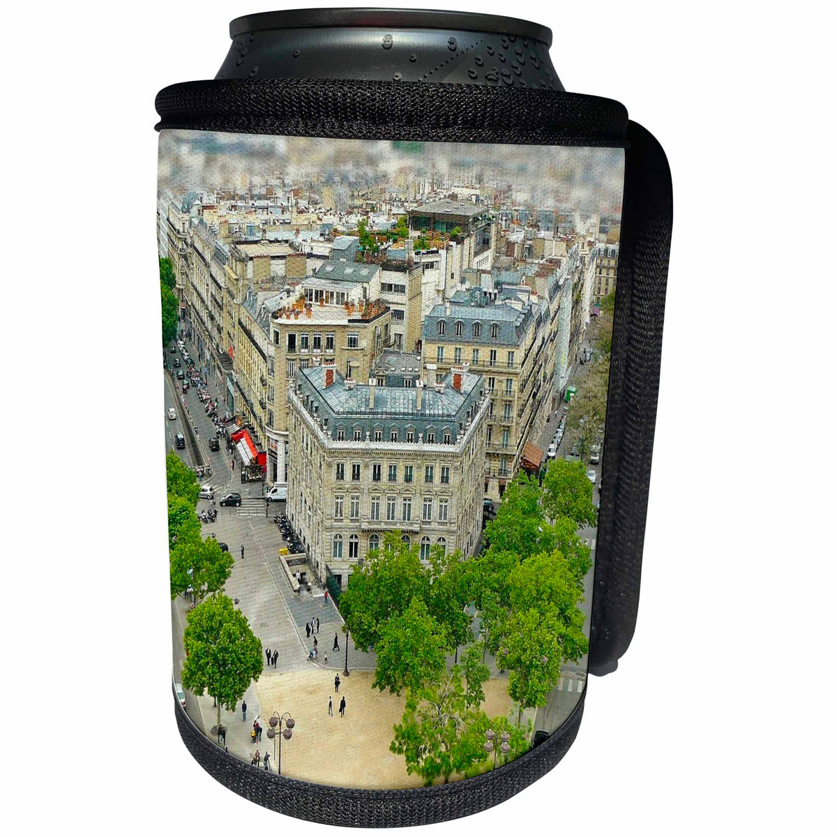 3dRose Cities Of The World - Place de la Concorde In Paris, France - Can Cooler Bottle Wrap (cc_268620)