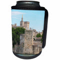 3dRose Cities Of The World - The Pont Saint-Bénézet Medieval Bridge In Avignon, France - Can Cooler Bottle Wrap (cc_268637)