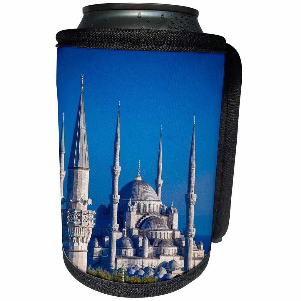 3dRose Cities Of The World - Church Of Hagia, Istanbul, Turkey - Can Cooler Bottle Wrap (cc_268644)