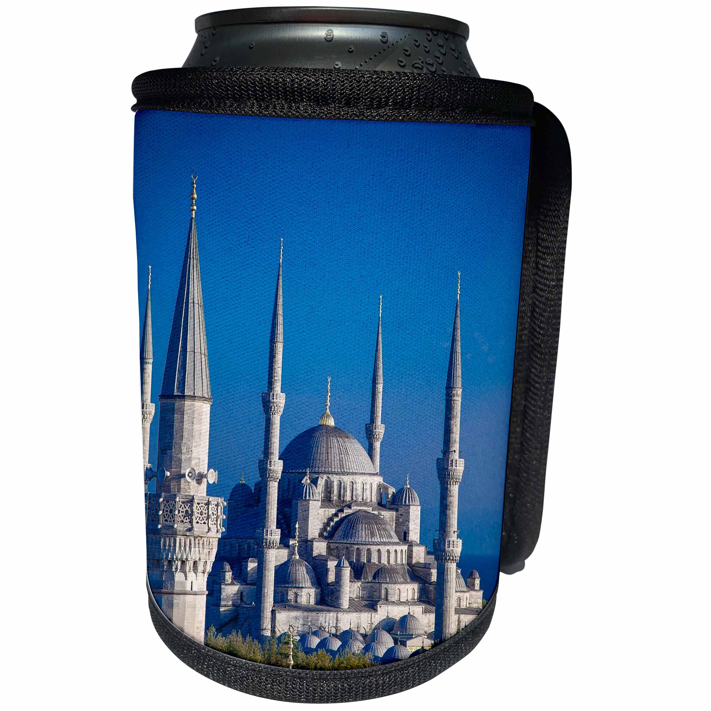 3dRose Cities Of The World - Church Of Hagia, Istanbul, Turkey - Can Cooler Bottle Wrap (cc_268644)