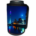 3dRose Cities Of The World - Düsseldorf, Germany - Can Cooler Bottle Wrap (cc_268647)