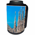 3dRose Cities Of The World - Milan, Italy - Can Cooler Bottle Wrap (cc_268660)