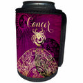 3dRose TDSwhite – Zodiac - Cancer Symbol Astrology Zodiac Sign Horoscope - Can Cooler Bottle Wrap (cc_269253)