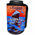 3dRose Scenes from the Past Ephemera - Vintage Art Deco Travel L Atlantique Pochoir 1930s Transatlantic Cruise - Can Cooler Bottle Wrap (cc_269813)