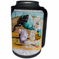 3dRose Scenes from the Past Magic Lantern Slides - How Little Billy Did the Trick Vintage Circus Clown Weird 1880s - Can Cooler Bottle Wrap (cc_269962)
