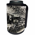 3dRose Scenes from the Past Vintage Stereoview Cards - Baldwin Locomotive Works Pennsylvania Stereoview Late 1800s - Can Cooler Bottle Wrap (cc_270024)