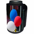 3dRose Jos Fauxtographee- Balloons in Red White and Blue - Balloons in red white and blue to celebrate anything worth celebrating - Can Cooler Bottle Wrap (cc_270166)