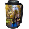 3dRose Jos Fauxtographee- Whipple Trail Head Creek - The creek at the Whipple Trail Head in the Dixie National Forest Fall - Can Cooler Bottle Wrap (cc_270189)