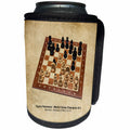 3dRose Alexis Photography - Chess Champions - World Chess Champion Number Nine Petrosian - Can Cooler Bottle Wrap (cc_270289)