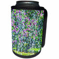 3dRose Alexis Photography - Abstracts - Lilac flowers behind the fountain. Impressionism of the first water - Can Cooler Bottle Wrap (cc_270598)