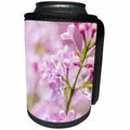 3dRose Alexis Photography - Flowers Lilacs - Macro view of a small bunch of pink lilac flowers - Can Cooler Bottle Wrap (cc_270600)