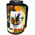 3dRose Florene Decorative - Fall Harvest - Can Cooler Bottle Wrap (cc_27077)