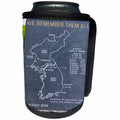 3dRose Florene Patriotic - Korean Memorial - Can Cooler Bottle Wrap (cc_27079)