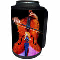 3dRose Alexis Photography - Music - Music - Cello in concert. Stylized photo - Can Cooler Bottle Wrap (cc_270847)
