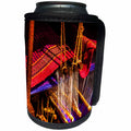 3dRose Alexis Photography - Objects - Golden age technologies - Hand knitting loom. Stylized photo - Can Cooler Bottle Wrap (cc_270871)