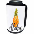 3dRose PS Inspiration - Picturing Aloha Pineapple - Can Cooler Bottle Wrap (cc_271040)