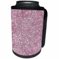 3dRose PS Chic - Picturing Pink Image of Glitter Sparkle - Can Cooler Bottle Wrap (cc_271055)