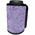 3dRose PS Chic - Picturing Purple Image of Glitter Sparkle - Can Cooler Bottle Wrap (cc_271056)