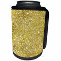 3dRose PS Chic - Picturing Gold Image of Glitter Sparkle - Can Cooler Bottle Wrap (cc_271057)