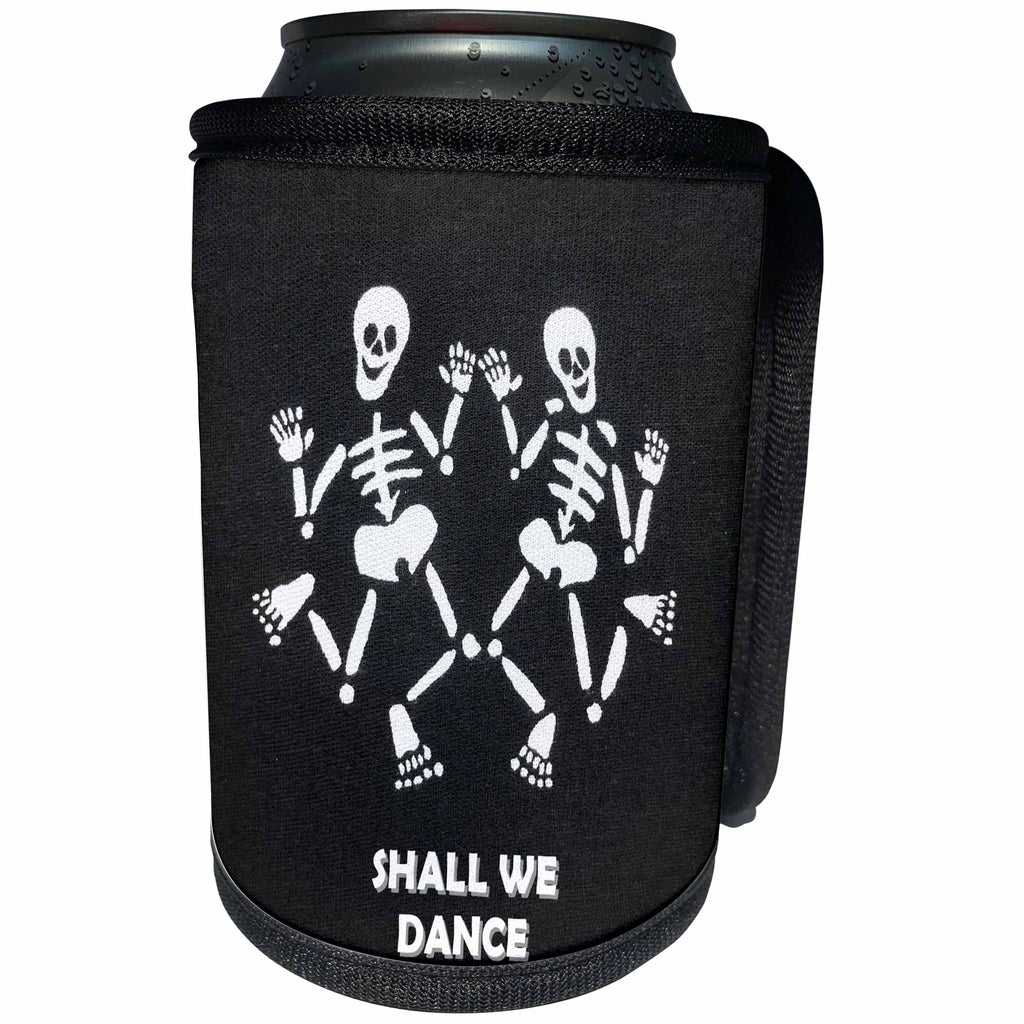 3dRose Florene Holiday Graphic - Halloween Cometh - Can Cooler Bottle Wrap (cc_27129)