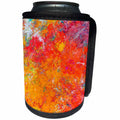 3dRose Alexis Photography - Abstracts - Red and orange color abstract of artistic palette - Can Cooler Bottle Wrap (cc_271314)