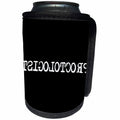 3dRose Alexis Design - Funny - Word Proctologist mirrored. Funny text design on black - Can Cooler Bottle Wrap (cc_271548)