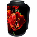 3dRose Alexis Photography - Flowers Tulip - Closeup view of a red tulip bulb full of tiny maple tree flowers - Can Cooler Bottle Wrap (cc_271826)