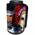 3dRose Alexis Photo-Art - Ancient - Ancient Greek style still-life of vessels and a war helmet. Photo art - Can Cooler Bottle Wrap (cc_271916)